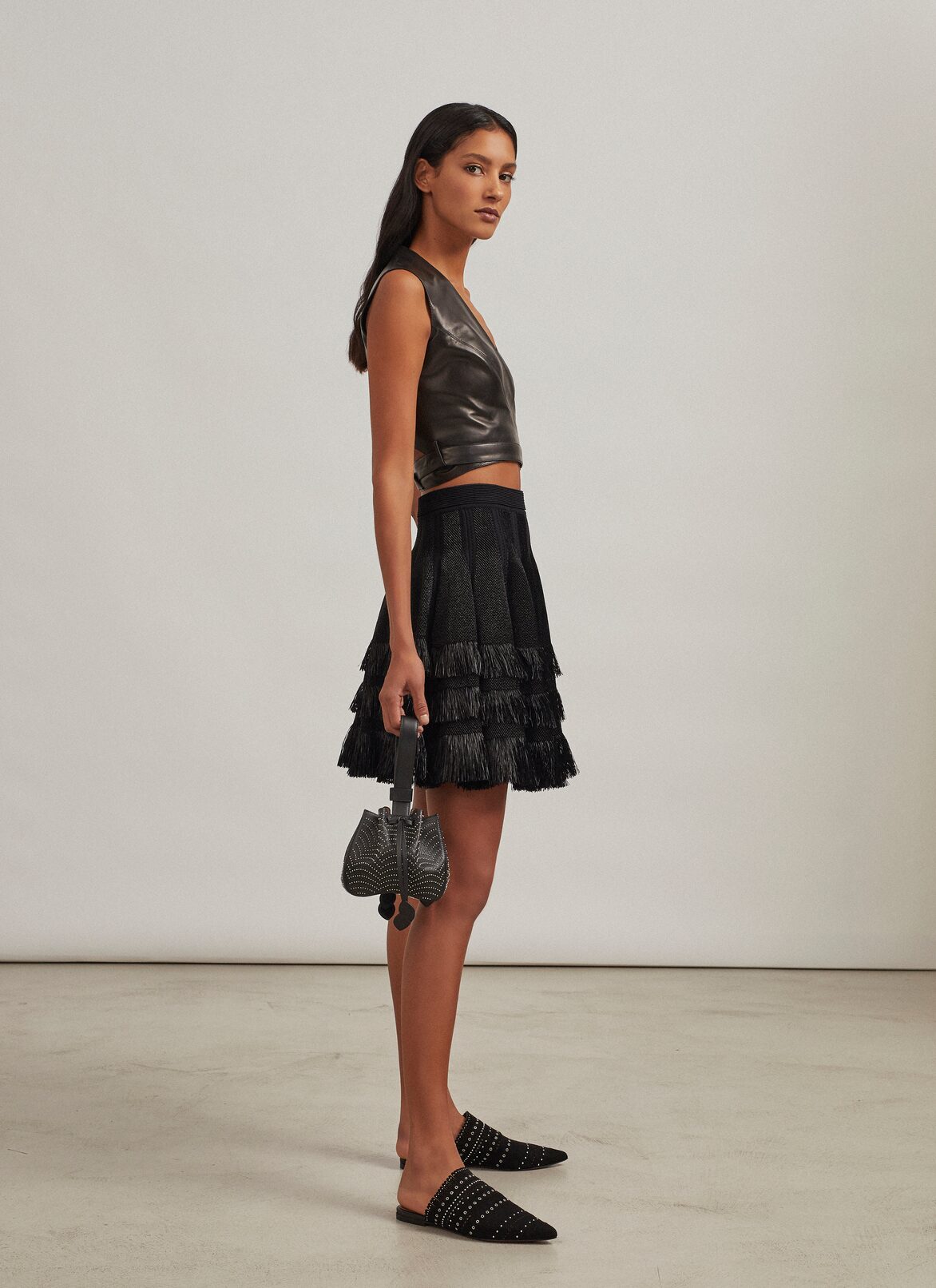 Skirts ALAÏA BLACK SKIRTS